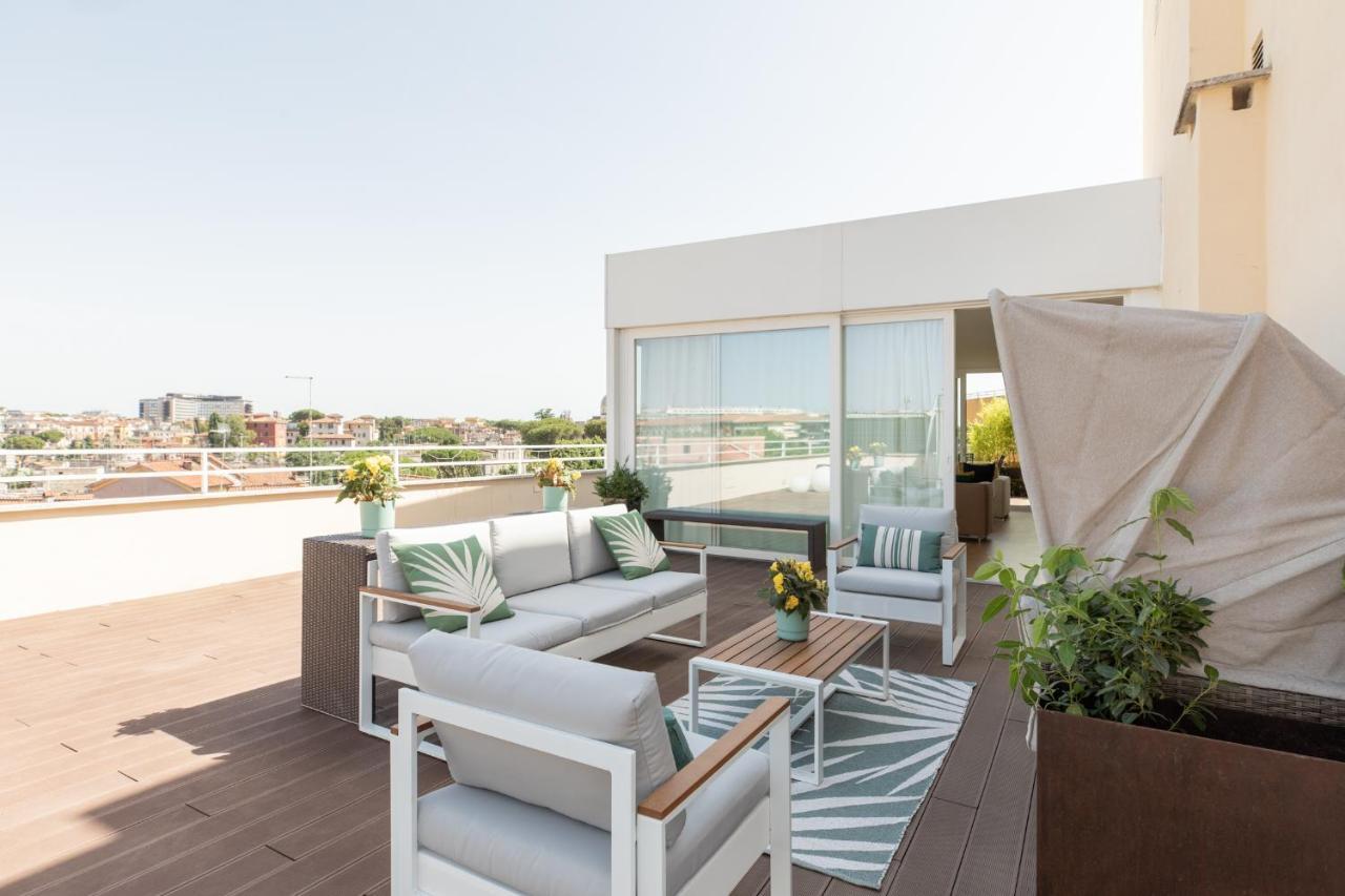 Iflat Garbatella Grand Penthouse Leilighet Roma Eksteriør bilde